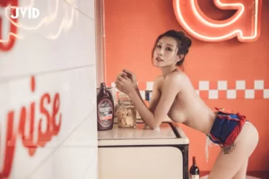 Lara Fan - Temptations in the restaurant JVID nude