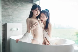 Chenbb816 | 辰辰 x Tiny - JVID "Double big breasts, Erotic Queen Tiny and Goddess Chenchen"