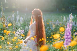 Chunmomo | 蠢沫沫 - Flower Wedding Dress